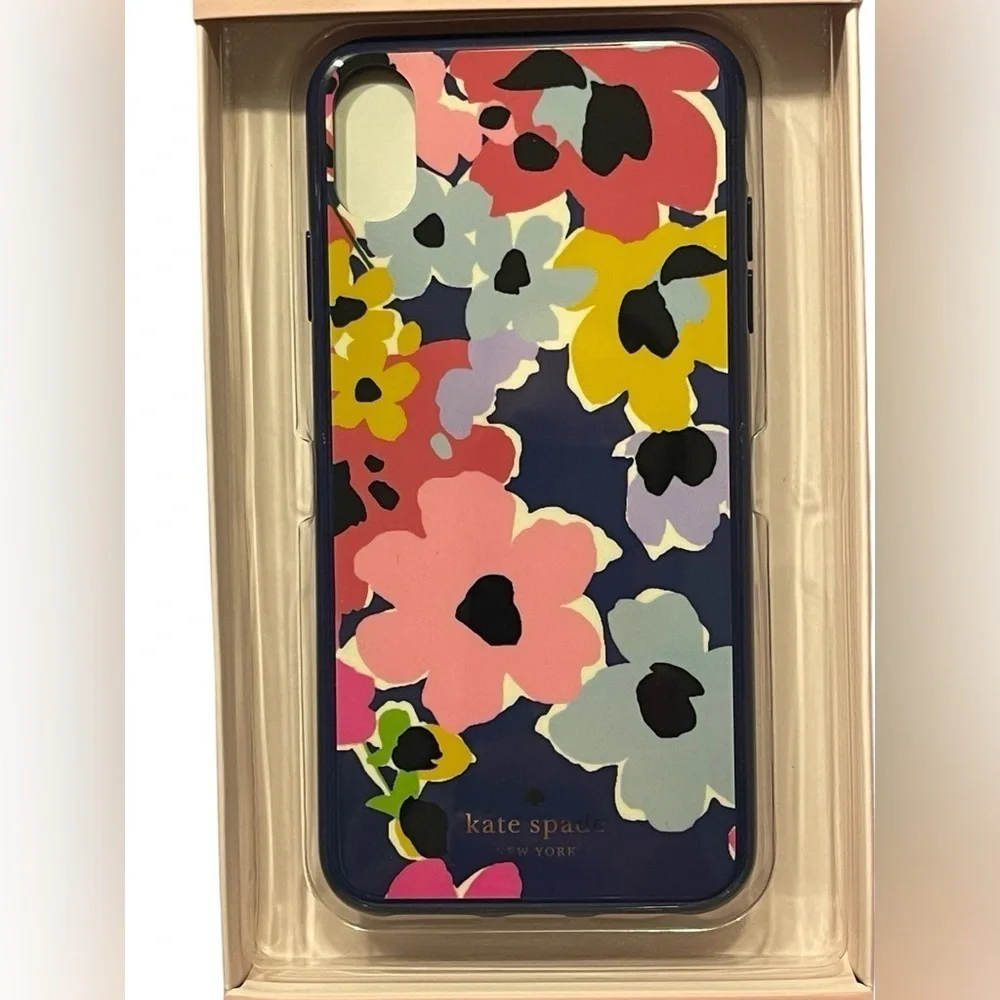 NWT/NIB Kate Spade Wild Flower Bouquet Comold Phone Case iPhone XS Max